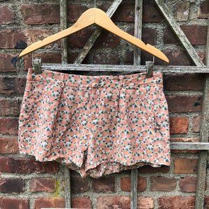 Silk Joie Pineapple Printed Shorts / Size 4